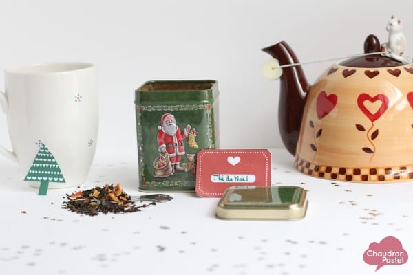 Réaliser son thé de Noël maison - Chaudron Pastel