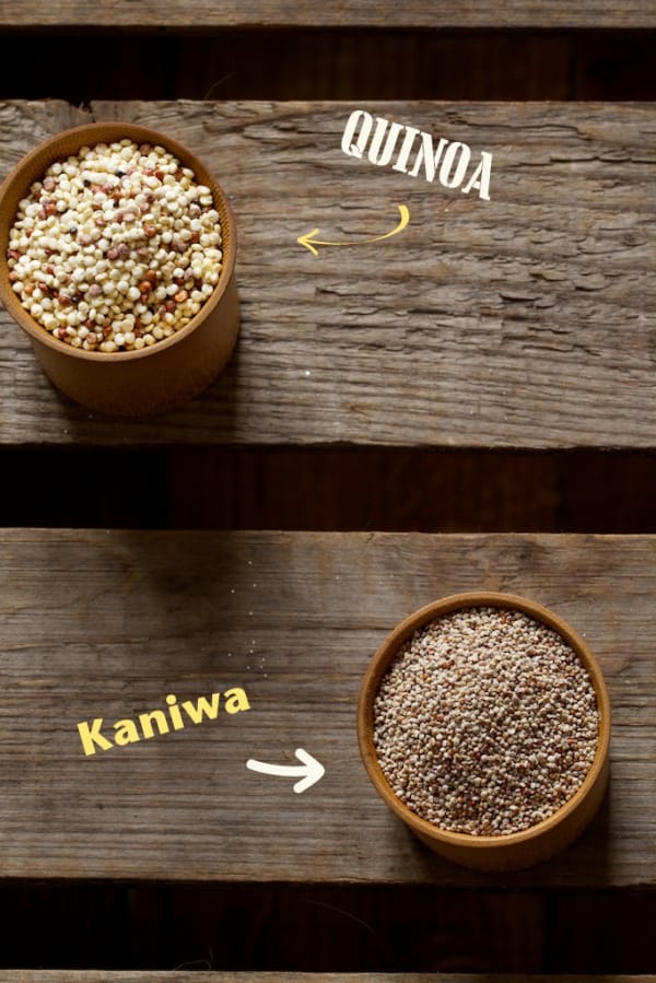 Kaniwa, Canihua, bébé quinoa Chaudron Pastel de Mély