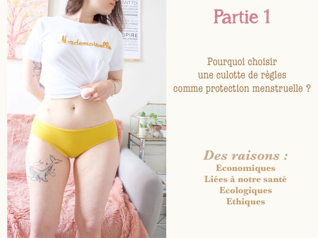 Culottes menstruelles : comparatif 2022 + avis 45 marques